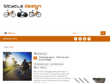 Tablet Screenshot of bicycledesign.net